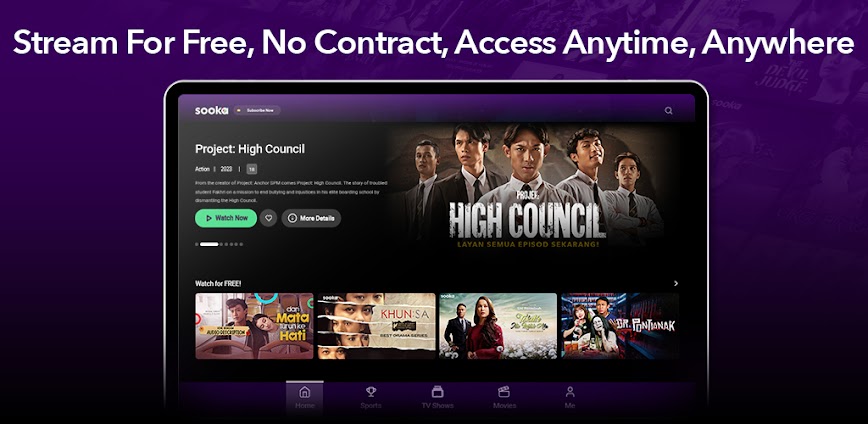 Background sooka – Sports, Dramas, Movies 
