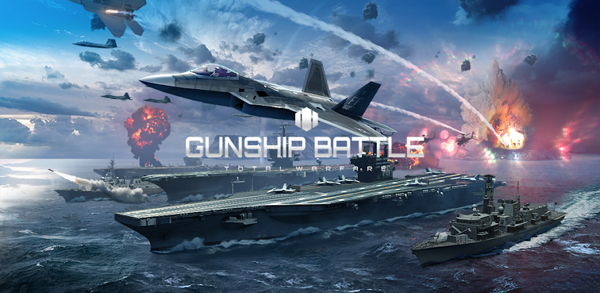 Background Gunship Battle Total Warfare 