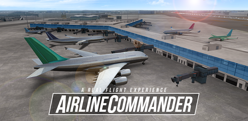 Background Airline Commander: Flight Game 